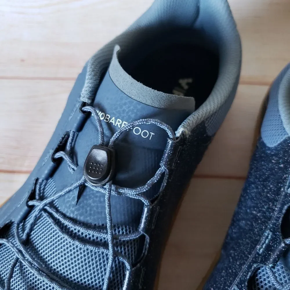 Vivobarefoot Primus Trail II FG Deep Sea Blue Textile Walking Running Sneakers
